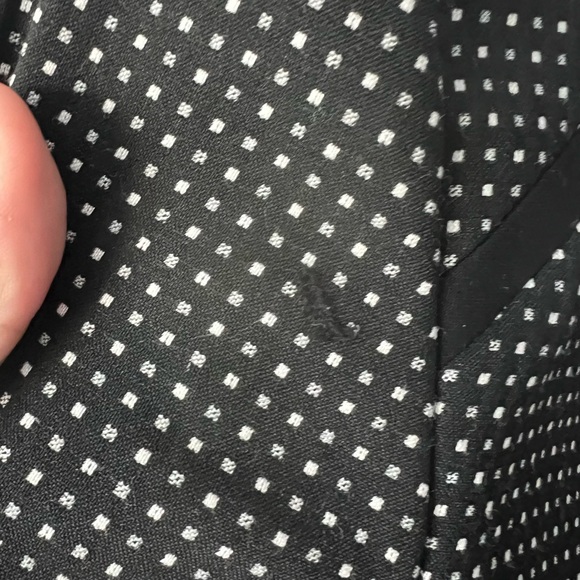 Calvin Klein Blazer with Black and Cream Pattern - Picture 3 of 6